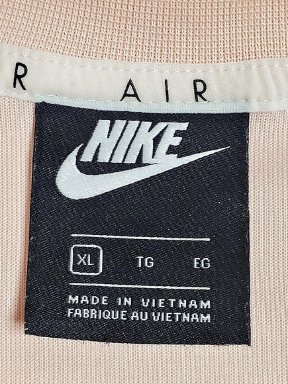 Nike Air Women's Satin Track | Bomber Jacket, Pink (Size XL) - Picture 5 of 12